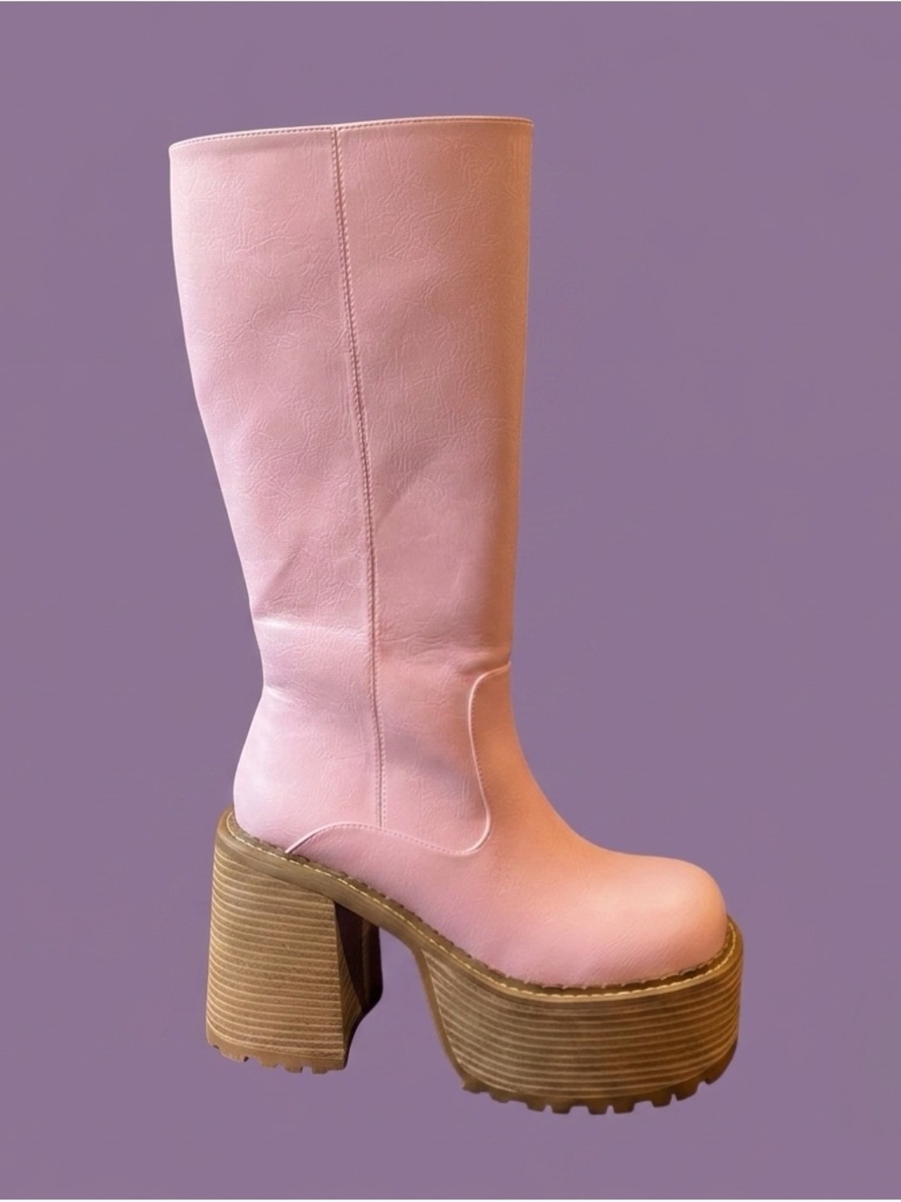 Delia’s by Dolls Kill - Vintage Soul Knee High Boots - Pink